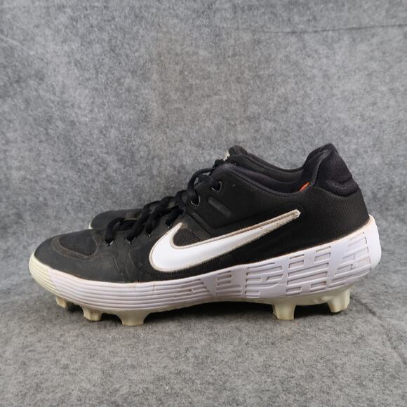 Nike Baseball Cleats Mens 9.5 Alpha Huarache Elite 2 Black White Athletic Sport main image 6